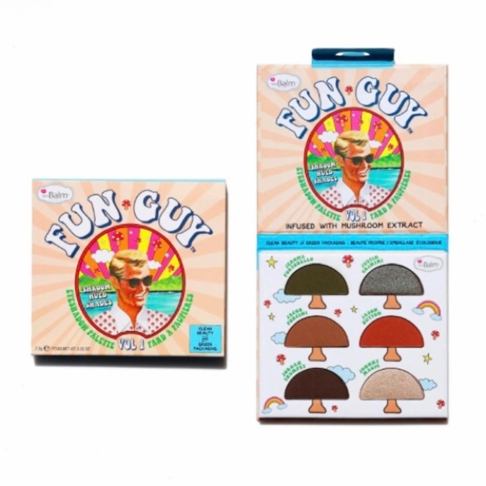 The Balm Fun Guy Shroom Hued Eyeshadow Makeup Palette New - Picture 7 of 8